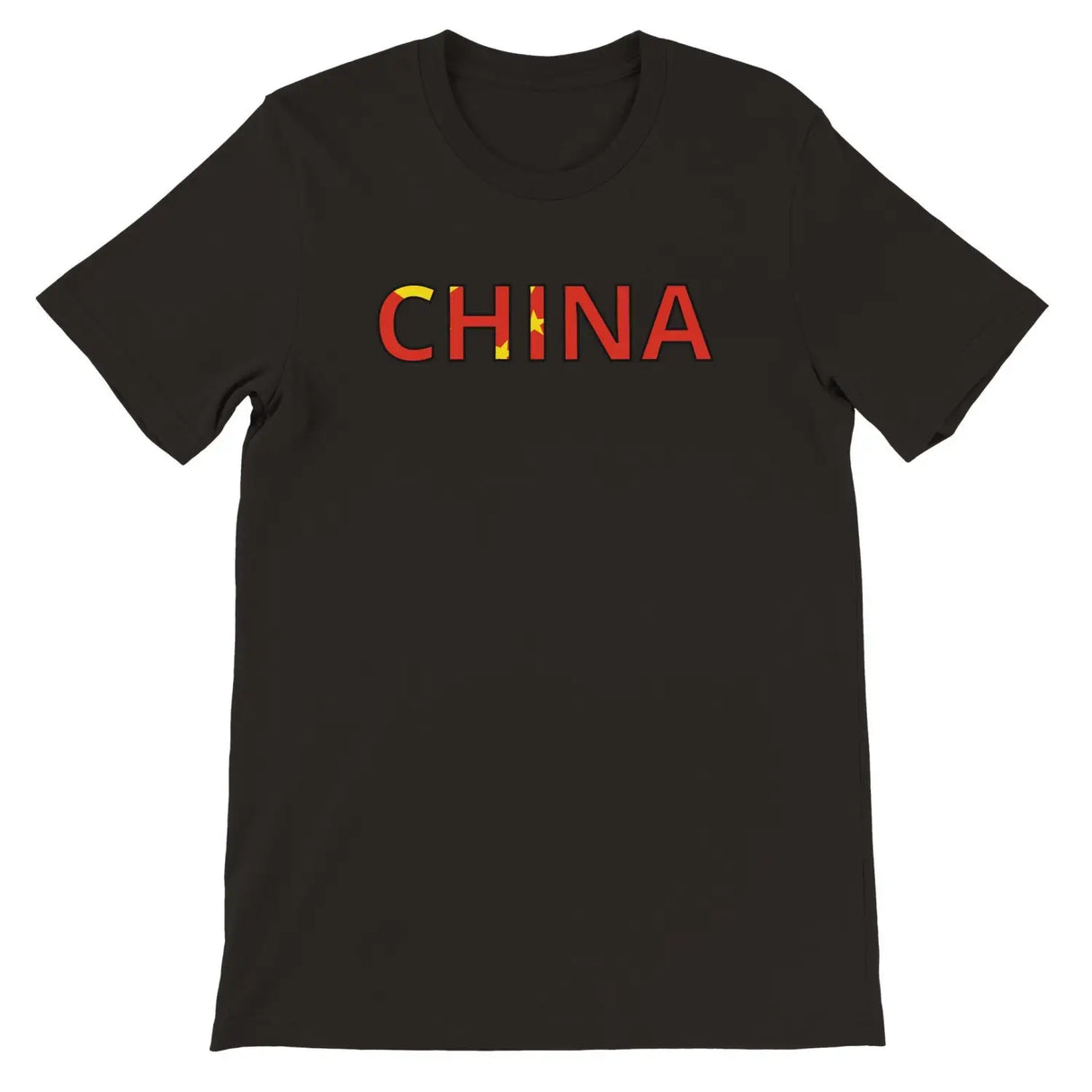 T-shirt drapeau chine - pixelforma