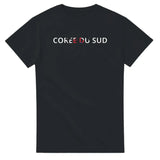 T-shirt drapeau corée du sud en écriture - pixelforma