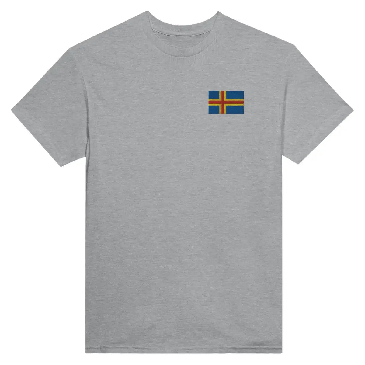 T-shirt Drapeau d'Åland en broderie - Pixelforma 