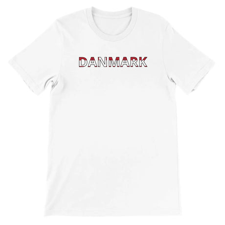 T-shirt drapeau danemark - pixelforma