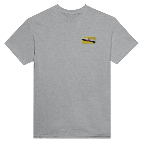 T-shirt Drapeau de Brunei en broderie - Pixelforma