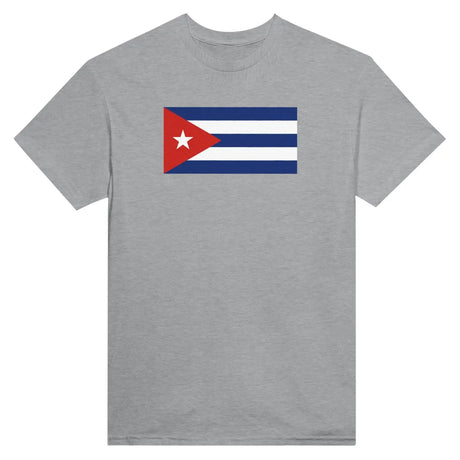 T-shirt drapeau de cuba - pixelformaflag