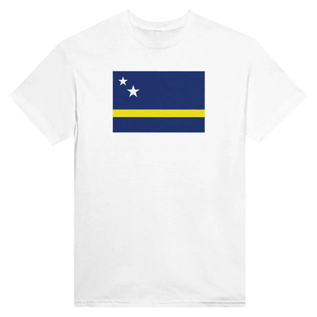 T-shirt drapeau de curaçao - pixelformaflag