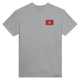 T-shirt Drapeau de Hong Kong en broderie - Pixelforma 