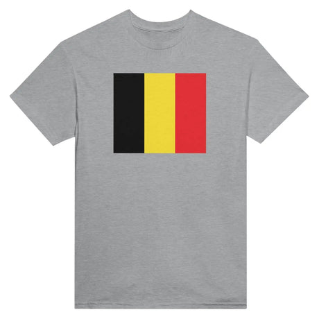 T-shirt drapeau de la belgique - pixelformaflag