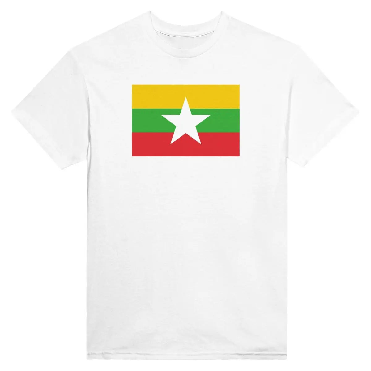 T-shirt Drapeau de la Birmanie - Pixelforma 