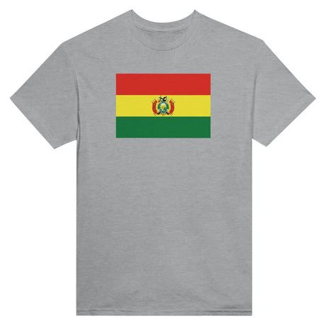 T-shirt drapeau de la bolivie - pixelformaflag