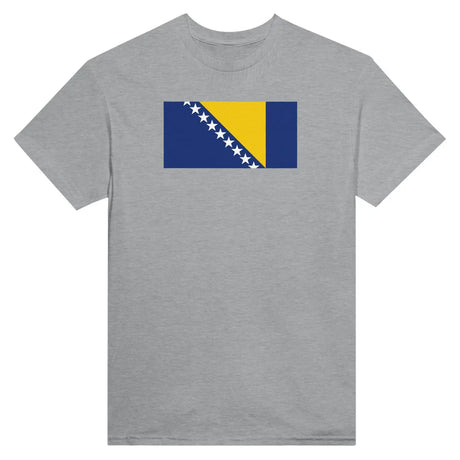 T-shirt drapeau de la bosnie-herzégovine - pixelformaflag