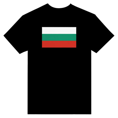 T-shirt drapeau de la bulgarie - pixelformaflag