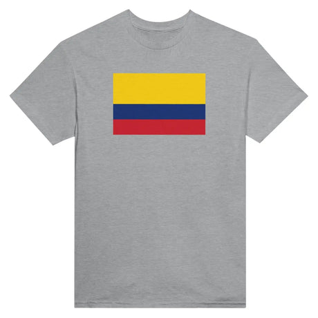 T-shirt drapeau de la colombie - pixelformaflag