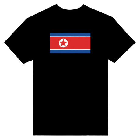 T-shirt Drapeau de la Corée du Nord - Pixelforma 