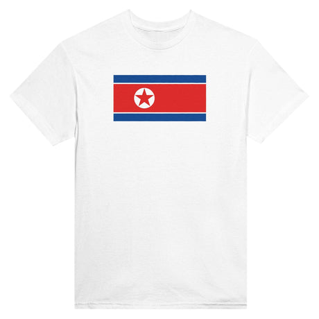 T-shirt Drapeau de la Corée du Nord - Pixelforma