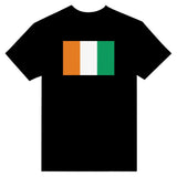 T-shirt Drapeau de la Côte d'Ivoire - Pixelforma