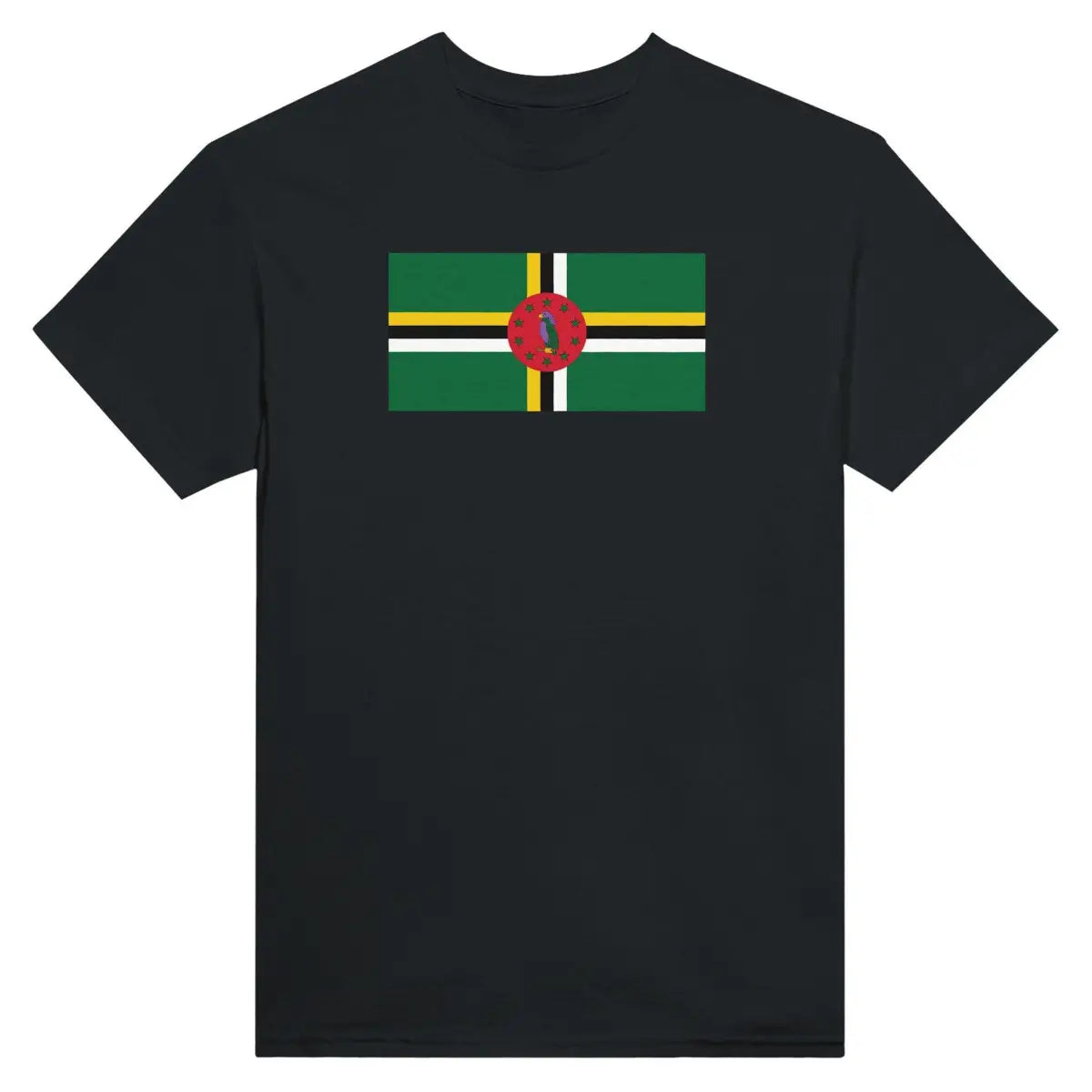 T-shirt Drapeau de la Dominique - Pixelforma 