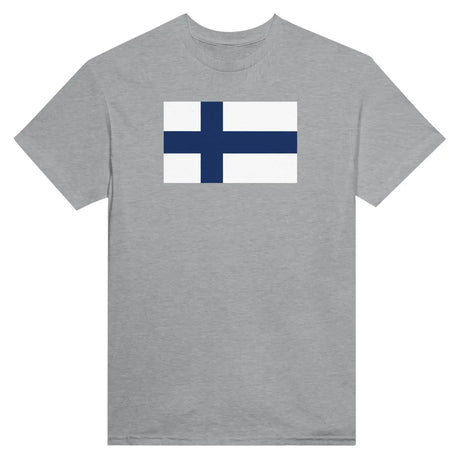 T-shirt drapeau de la finlande - pixelformaflag