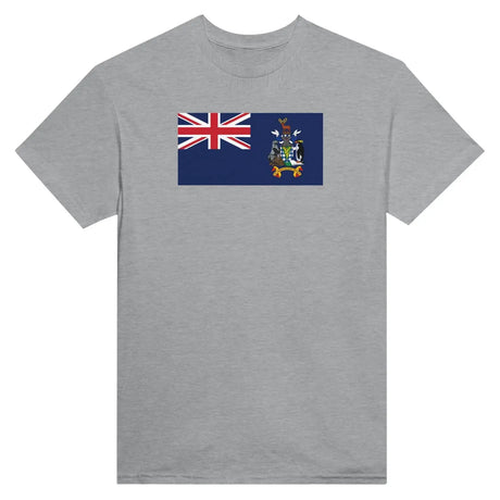 T-shirt drapeau de la géorgie du sud-et-les îles sandwich du sud - pixelformaflag