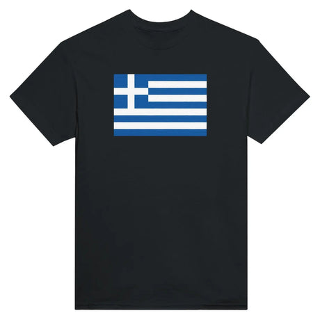 T-shirt drapeau de la grèce - pixelformaflag