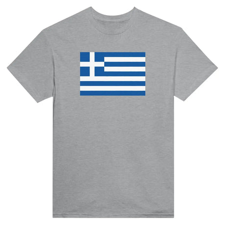 T-shirt drapeau de la grèce - pixelformaflag