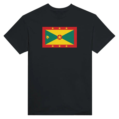 T-shirt drapeau de la grenade - pixelformaflag