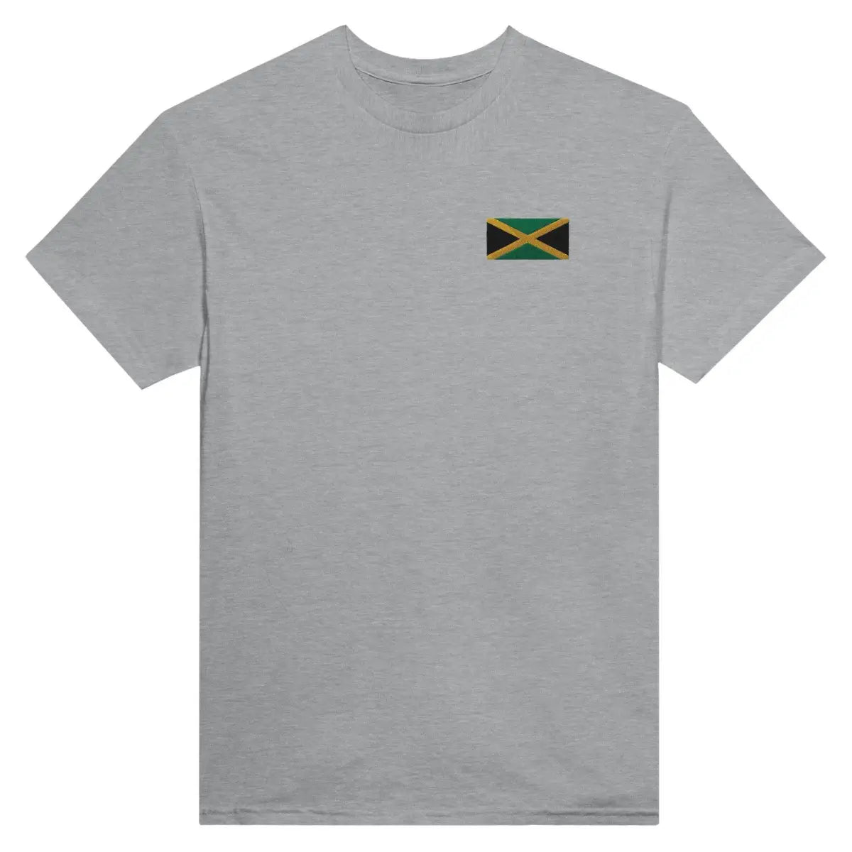 T-shirt Drapeau de la Jamaïque en broderie - Pixelforma 