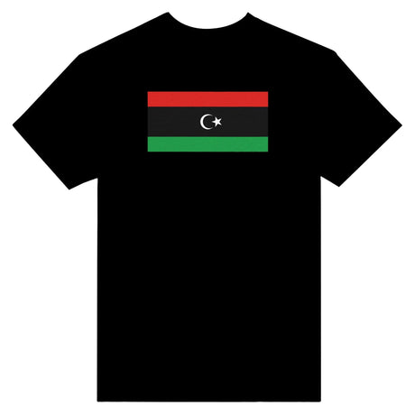 T-shirt Drapeau de la Libye - Pixelforma