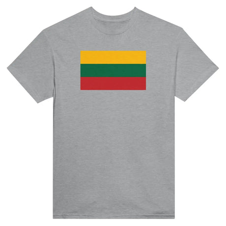 T-shirt drapeau de la lituanie - pixelformaflag