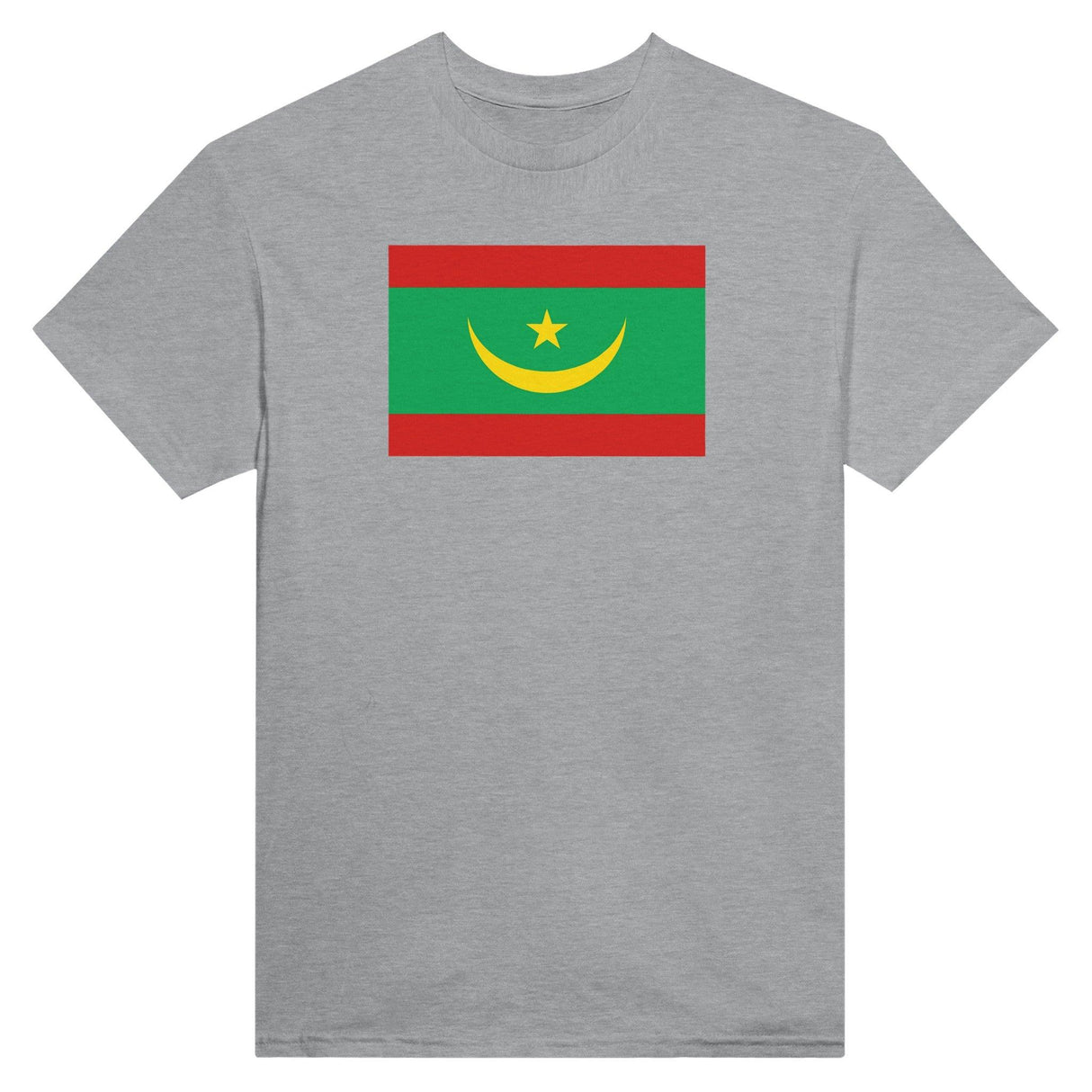 T-shirt Drapeau de la Mauritanie - Pixelforma