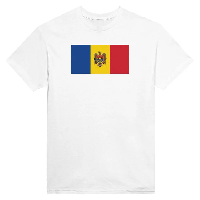 T-shirt Drapeau de la Moldavie - Pixelforma 