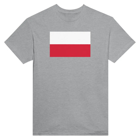 T-shirt drapeau de la pologne - pixelformaflag