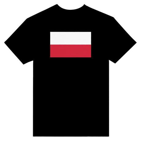 T-shirt drapeau de la pologne - pixelformaflag