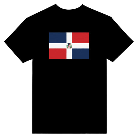 T-shirt Drapeau de la République dominicaine - Pixelforma