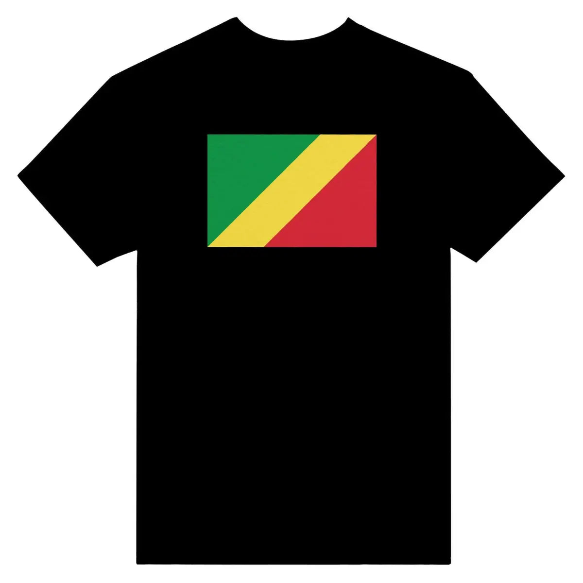 T-shirt Drapeau de la république du Congo - Pixelforma 