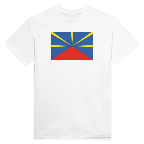 T-shirt drapeau de la réunion - pixelformaflag