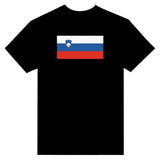 T-shirt drapeau de la slovénie - pixelformaflag