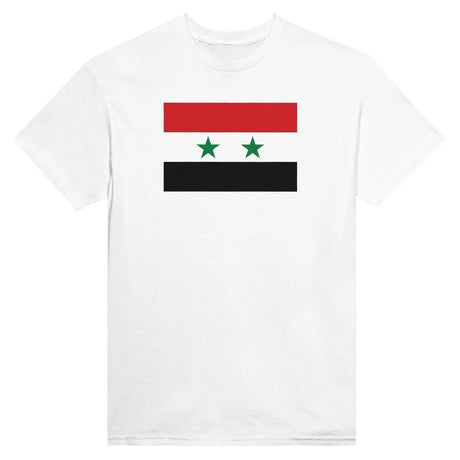 T-shirt drapeau de la syrie - pixelformaflag