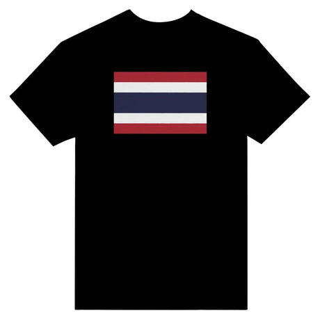 T-shirt drapeau de la thaïlande - pixelformaflag