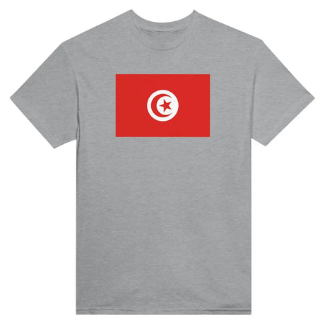 T-shirt drapeau de la tunisie - pixelformaflag