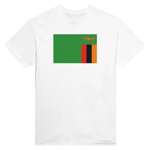 T-shirt Drapeau de la Zambie - Pixelforma 