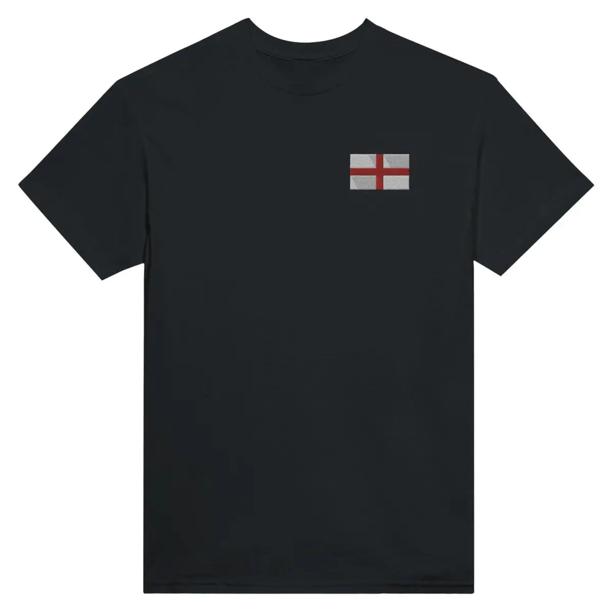 T-shirt Drapeau de l'Angleterre en broderie - Pixelforma 