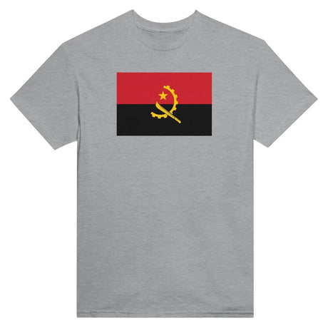 T-shirt drapeau de l’angola - pixelformaflag