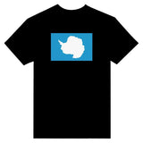 T-shirt Drapeau de l'Antarctique - Pixelforma 