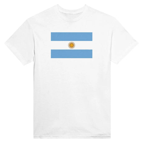 T-shirt drapeau de l’argentine - pixelformaflag