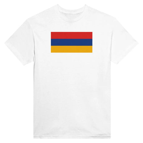 T-shirt drapeau de l’arménie - pixelformaflag