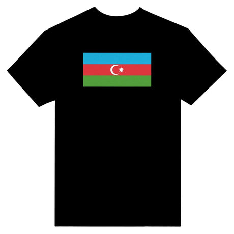 T-shirt drapeau de l’azerbaïdjan - pixelformaflag