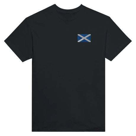 T-shirt drapeau de l’écosse en broderie - pixelformaflag