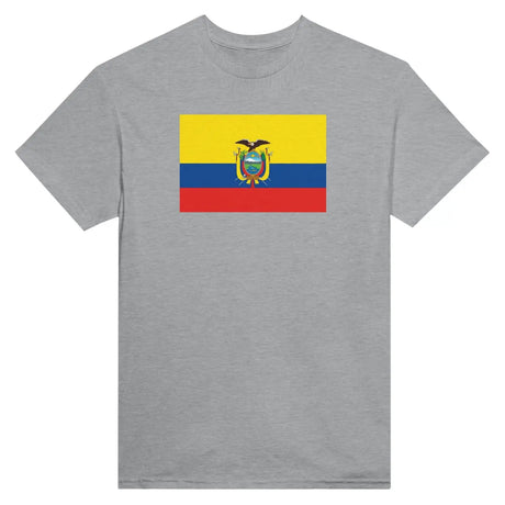 T-shirt drapeau de l’équateur - pixelformaflag