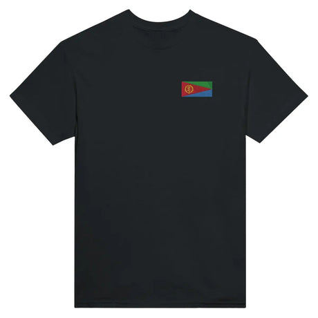 T-shirt Drapeau de l'Érythrée en broderie - Pixelforma 