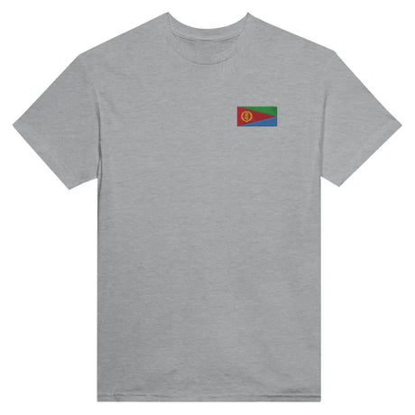 T-shirt drapeau de l’érythrée en broderie - pixelformaflag