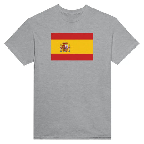 T-shirt drapeau de l’espagne - pixelformaflag