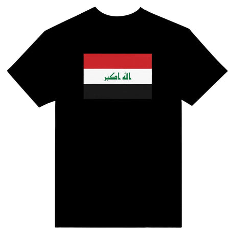 T-shirt drapeau de l’irak - pixelformaflag